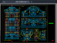 bản vẽ cad nhà phố,file cad nhà phố tân cổ điển,autocad nhà phố tân cổ điển,bản vẽ cad nhà phố 4 tầng,file autocad nhà phố 4 tầng